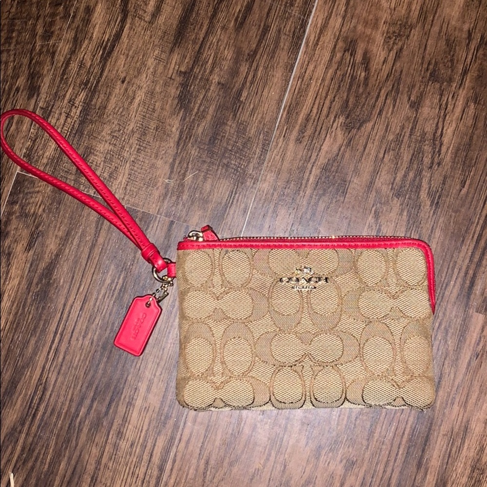 Coach Zip coin purse Wristlet